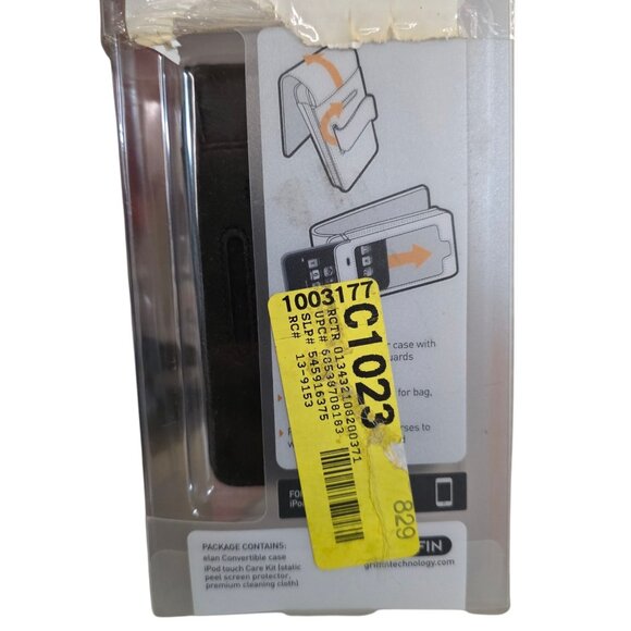 Griffin Elan Convertible Leather Fliptop Case For Ipod Touch 1st Generation - Picture 3 of 3